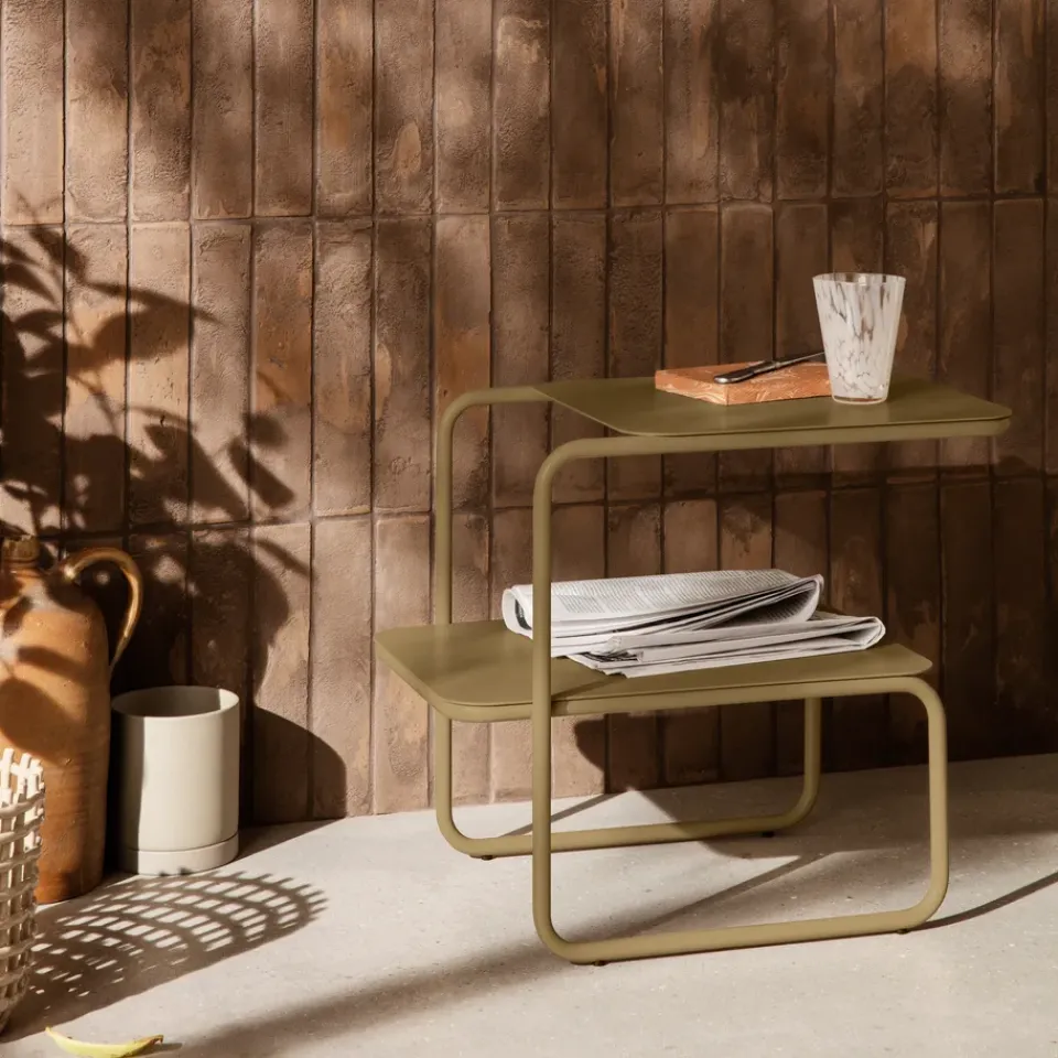 Mesa auxiliar Level , Olive*Ferm Living Discount