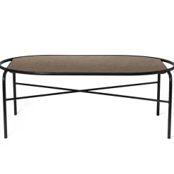 Mesa auxiliar ovalada Secant granito, Antique brown*Warm Nordic Best