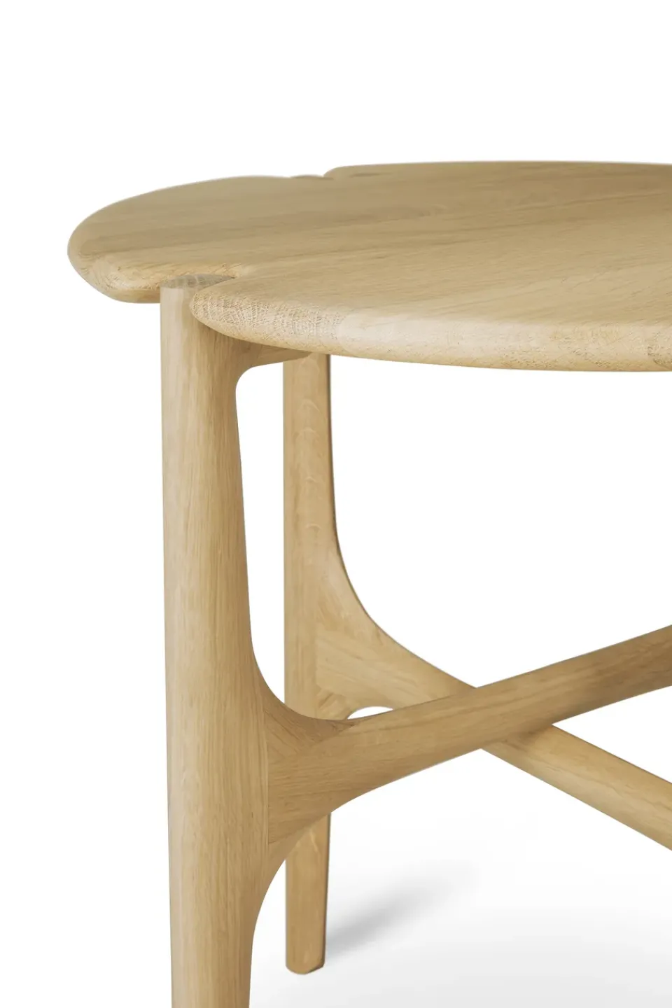 Mesa auxiliar PI, Lackad teak*Ethnicraft Online