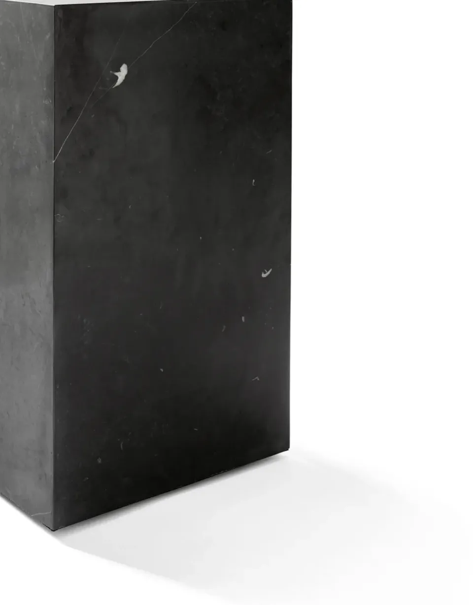Mesa auxiliar Plinth tall 30x30x51 cm, Black, pino*Audo Copenhagen New