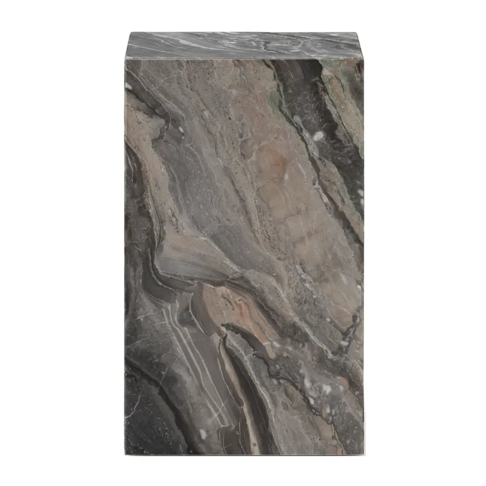 Mesa auxiliar Plinth tall 30x30x51 cm, Grey galaxy*Audo Copenhagen Sale