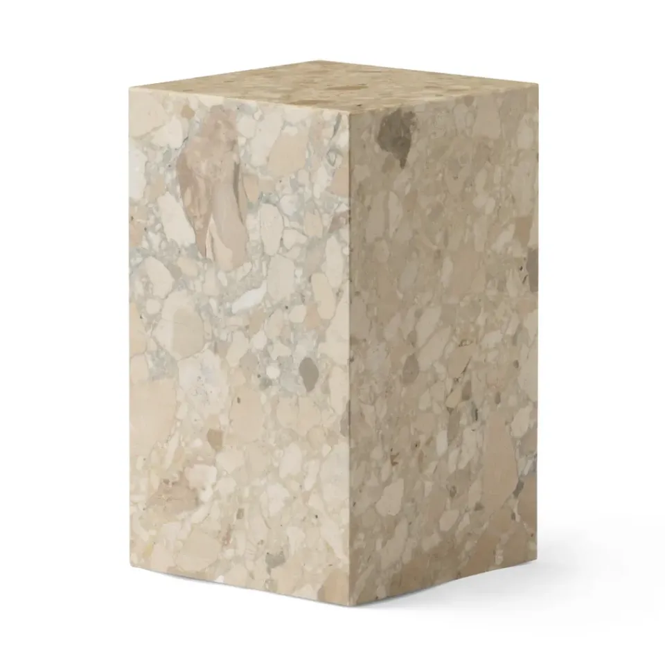 Mesa auxiliar Plinth tall 30x30x51 cm, Kunis Breccia*Audo Copenhagen Outlet