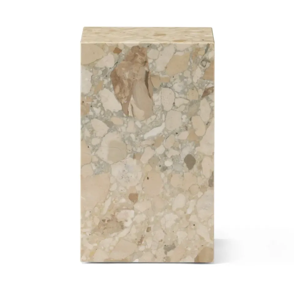 Mesa auxiliar Plinth tall 30x30x51 cm, Kunis Breccia*Audo Copenhagen Outlet