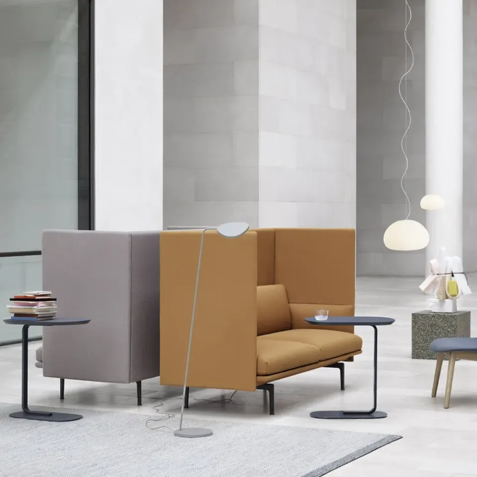 Mesa auxiliar Relate 73,5 cm, Blue-Grey*Muuto Clearance