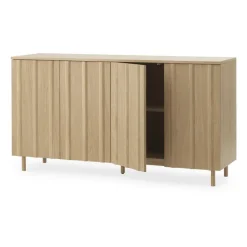 Mesa auxiliar Rib 45x159 cm, Oak*Normann Copenhagen Sale