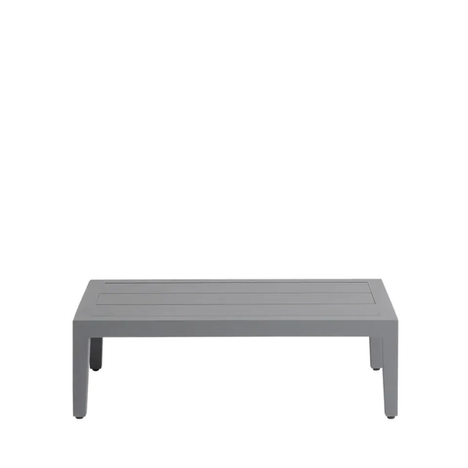 Mesa auxiliar Santander 75x43x24 cm, aluminio*1898 Clearance