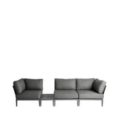 Mesa auxiliar Santander 75x43x24 cm, aluminio*1898 Clearance