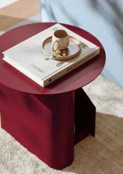 Mesa auxiliar Sentrum, Deep red*Woud Outlet