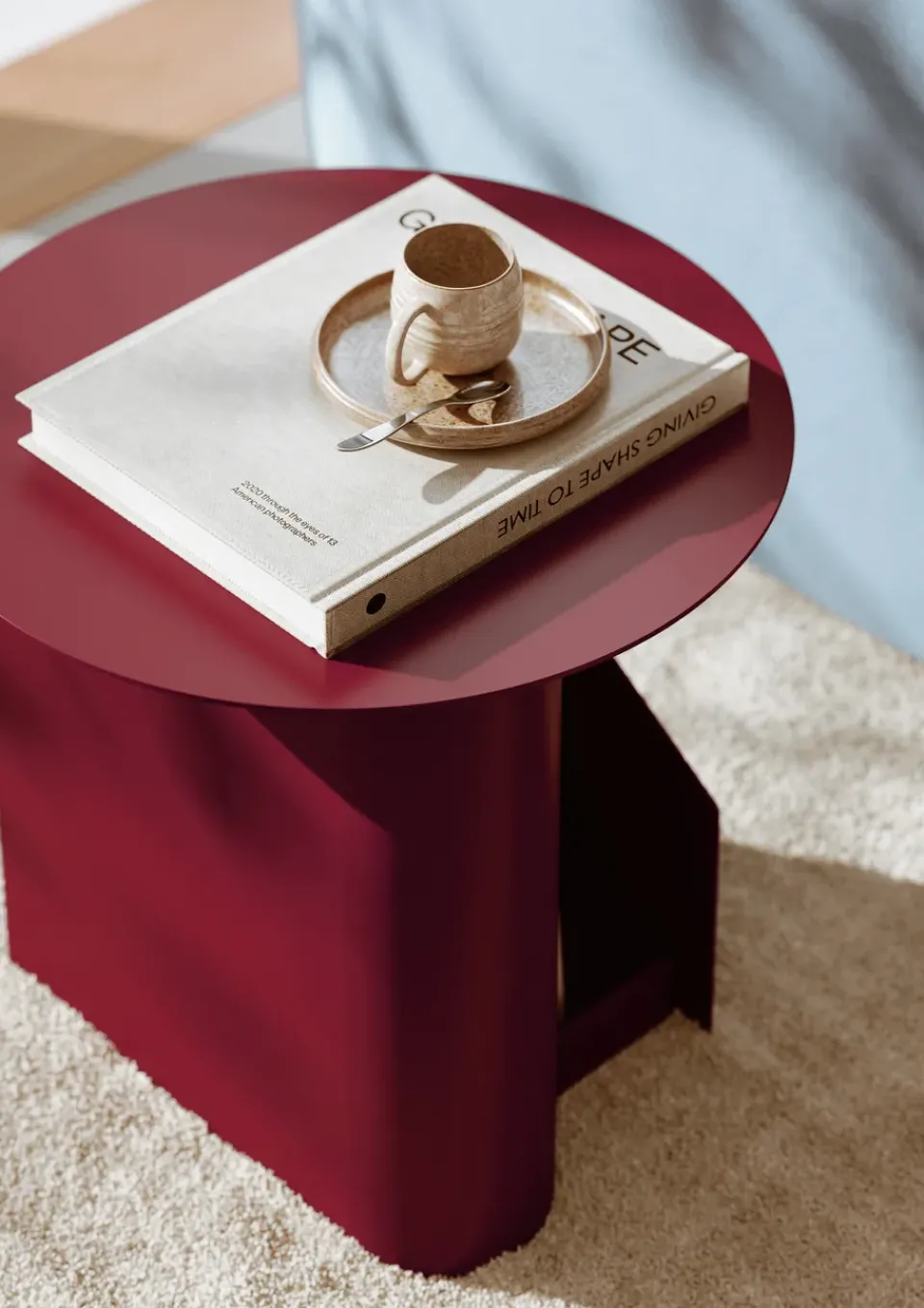 Mesa auxiliar Sentrum, Deep red*Woud Outlet