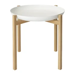 Mesa auxiliar Tablo Table Set, High white*Design House Stockholm Outlet