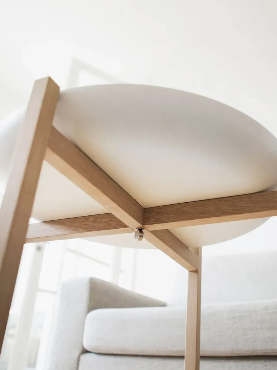 Mesa auxiliar Tablo Table Set, High white*Design House Stockholm Outlet