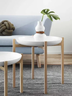 Mesa auxiliar Tablo Table Set, High white*Design House Stockholm Outlet