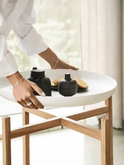 Mesa auxiliar Tablo Table Set, High white*Design House Stockholm Outlet