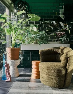 Mesa auxiliar Terrazzo Ø35 cm, Terrazo color*HKliving Hot