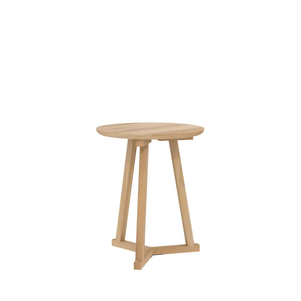Mesa auxiliar Tripod, Oak-Wax oil small 56x46 cm*Ethnicraft Online