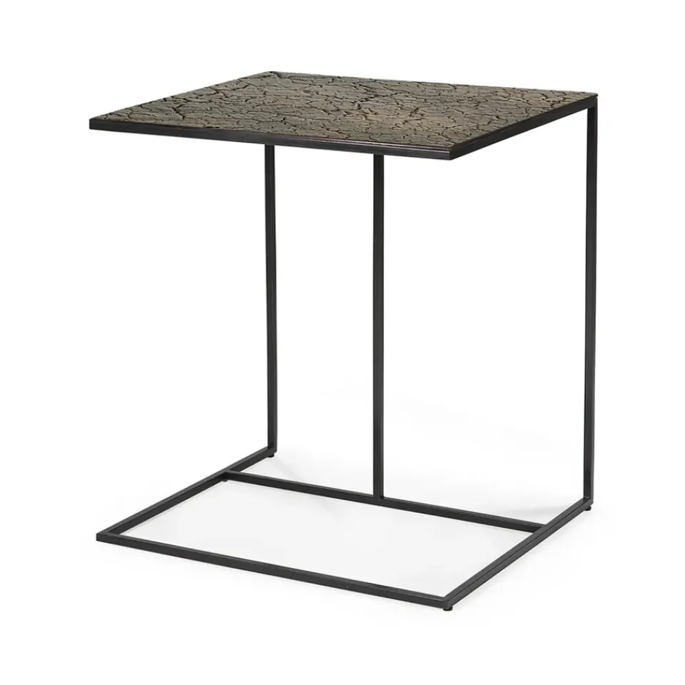 Mesa auxiliar Triptic 51x45 cm, Whiskey-Black*Ethnicraft Sale