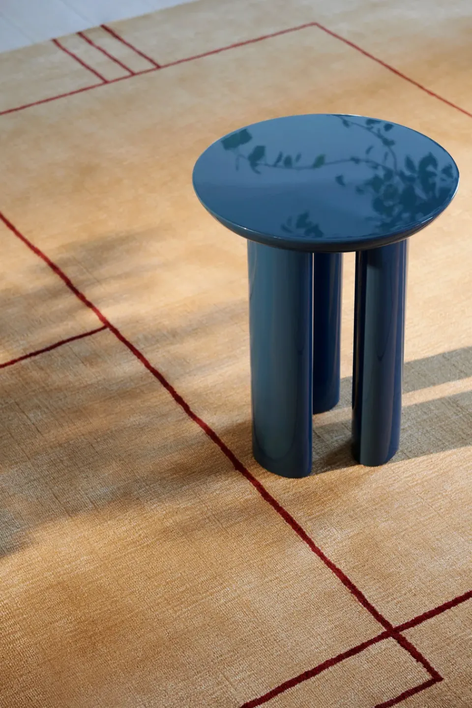 Mesa auxiliar Tung JA3, Steel blue*&Tradition Online