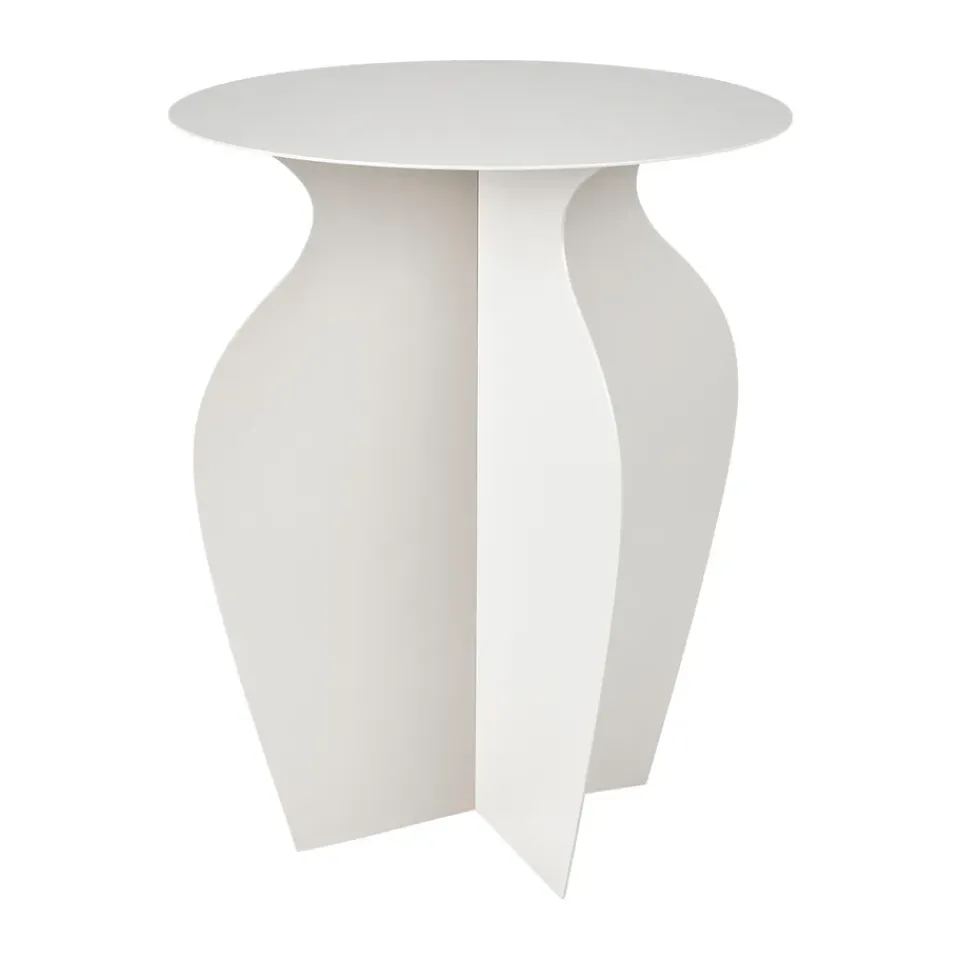Mesa auxiliar Urna Ø35x45 cm, Rainy day grey*Broste Copenhagen Clearance