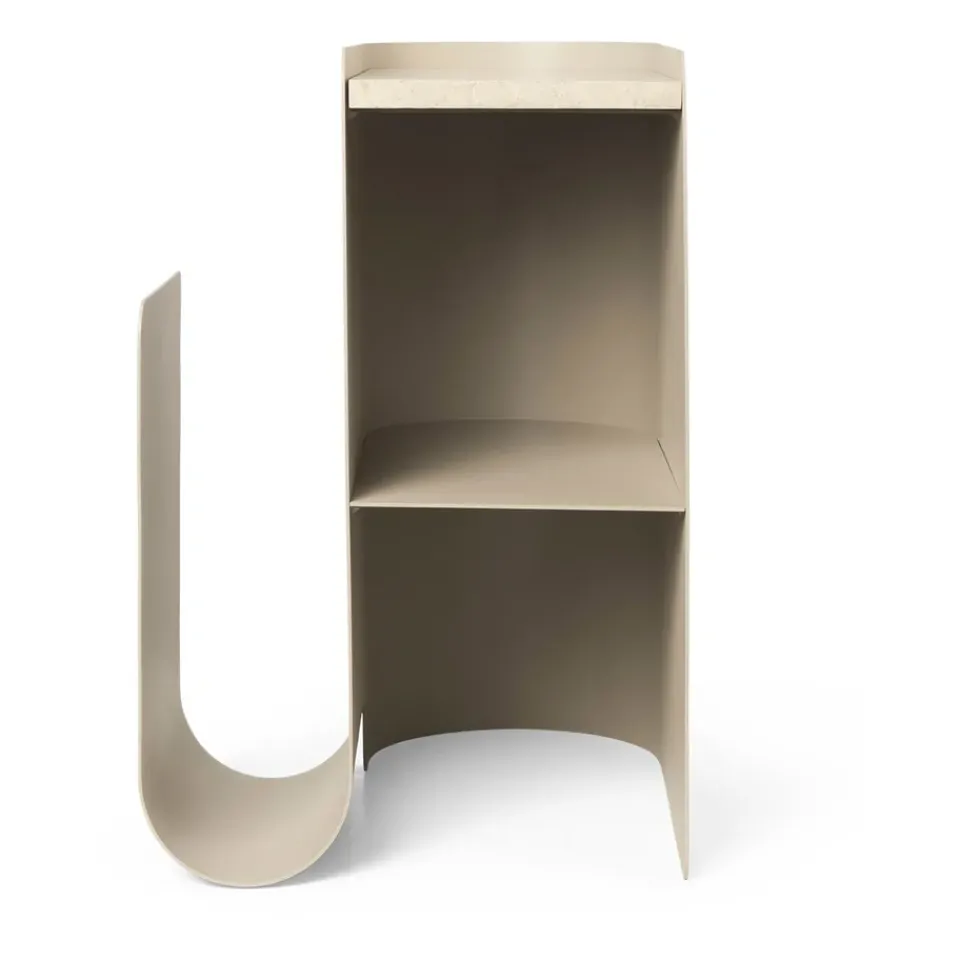 Mesa auxiliar Vault 40,2x33,4x50 cm, Cashmere*Ferm Living Online