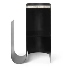 Mesa auxiliar Vault 40,2x33,4x50 cm, Black*Ferm Living Best