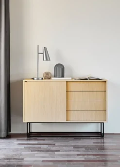 Mesa auxiliar Virka, alto 120 cm, Roble*Woud Online
