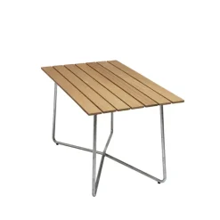 Mesa B25A, Roble aceitado - estructura galvanizada en caliente*Grythyttan Stålmöbler New