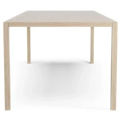 Mesa Bespoke 90x200 cm, roble pigmentado blanco*Swedese New