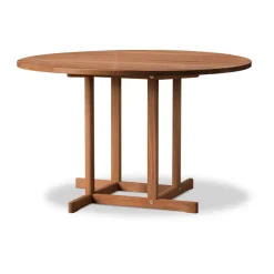 Mesa BM80 Mogensen Shaker Ø120 cm, Roble ahumado y aceitado*Fredericia Furniture Discount