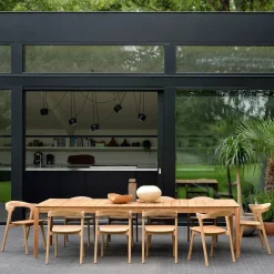 Mesa Bok outdoor teak, 162x80*Ethnicraft Online