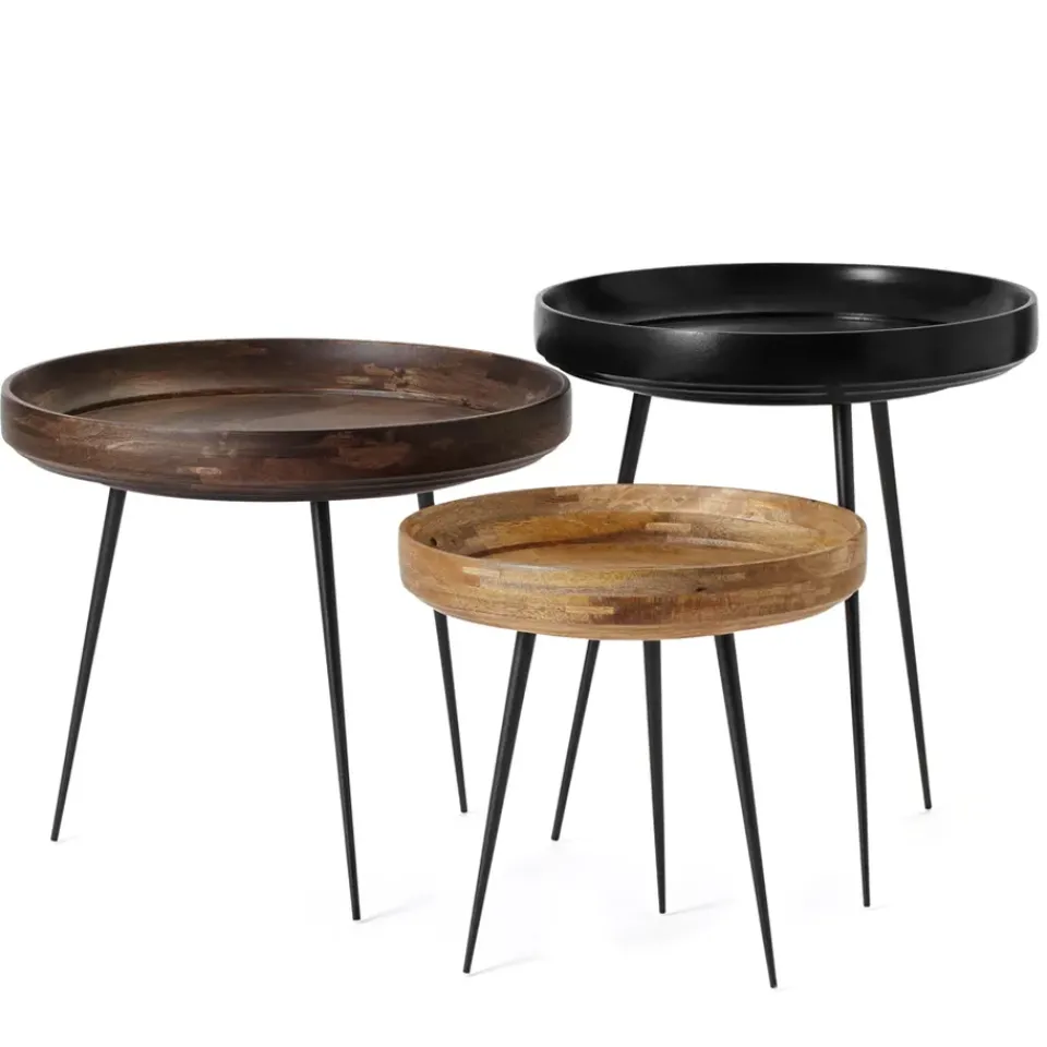 Mesa Bowl Large, mango sirka grey, base negra*Mater Best