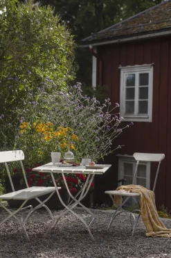 Mesa Bryggeri, Roble lacado -galvanizado en caliente*Grythyttan Stålmöbler Online