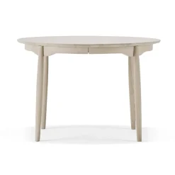 Mesa Carl Ø115, extensible, Roble lacado mate claro*Stolab Hot