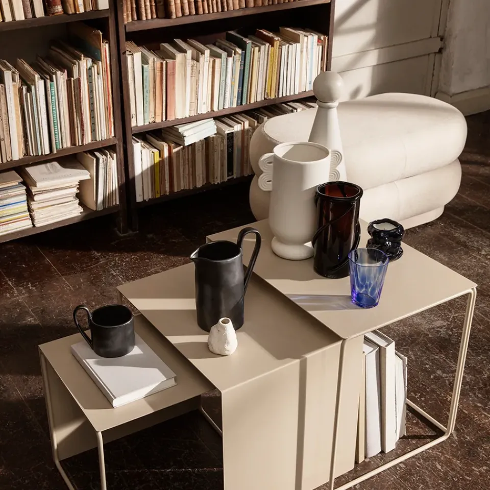 Mesa Cluster, Cashmere, 3-piezas*Ferm Living New