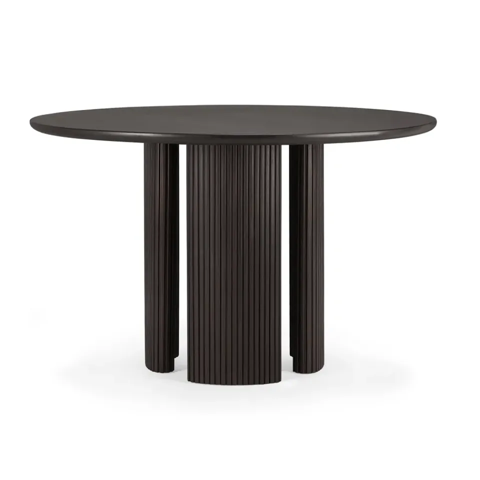 Mesa comedor Roller Max, Caoba teñida en oscuro*Ethnicraft Outlet