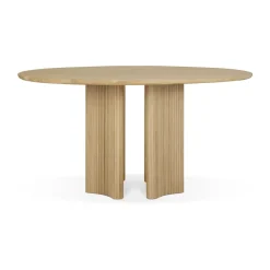 Mesa comedor Roller Max, Roble, Ø150 cm*Ethnicraft Outlet