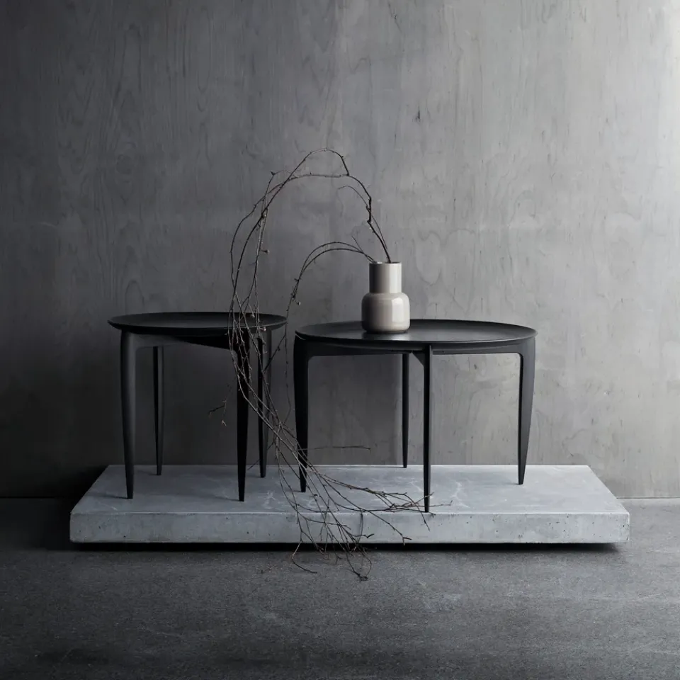 Mesa con bandeja Foldable Ø 45 cm,*Fritz Hansen Outlet