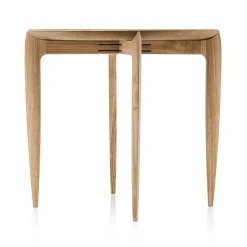 Mesa con bandeja Foldable Ø 45 cm, Roble*Fritz Hansen Discount