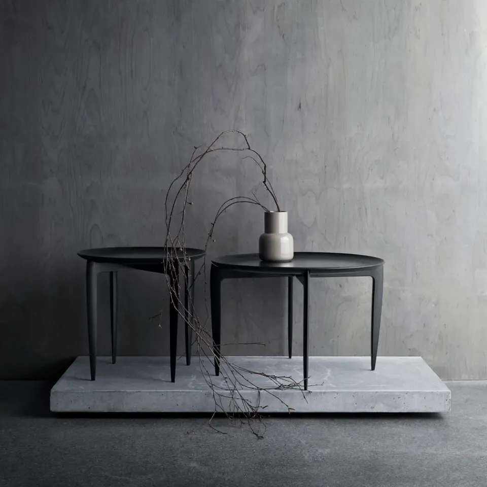 Mesa con bandeja Foldable Ø60 cm,*Fritz Hansen Best