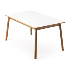 Mesa con tablero adicional Dino+, , base de roble, 2 tableros de extensión*Zweed Best