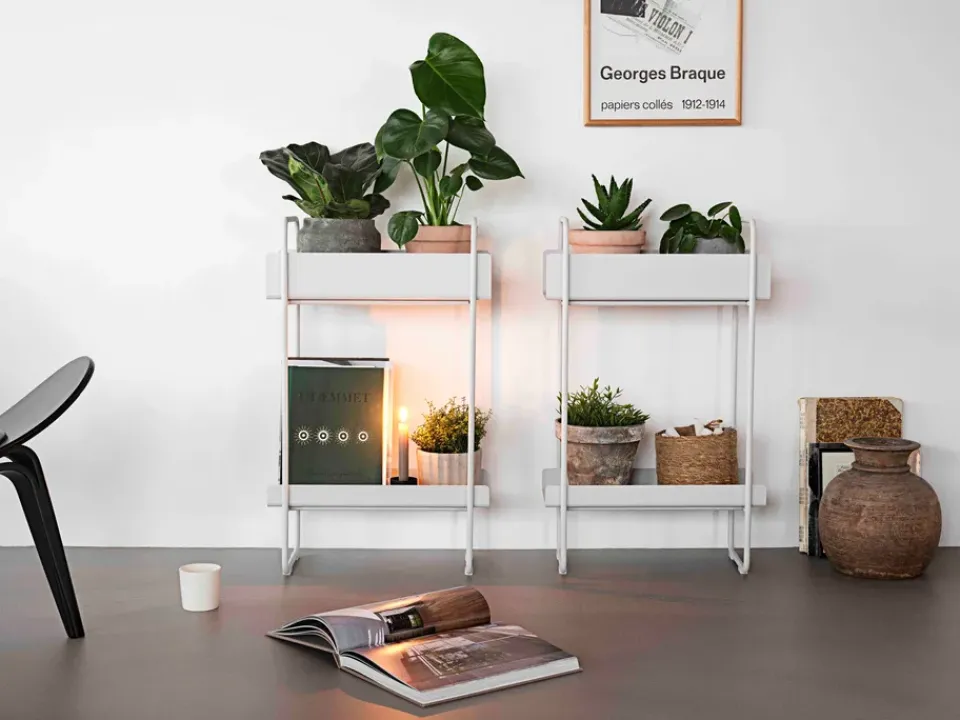 Mesa consola A-Console Table 48x24,2x77,7 cm, Soft grey*Zone Denmark