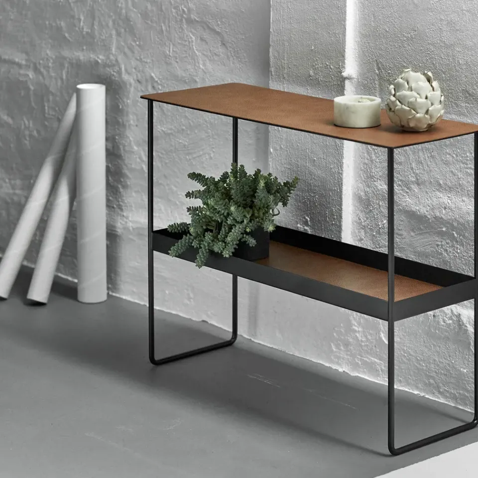 Mesa consola Console Bull 2 pisos, Nature*LIND DNA Sale
