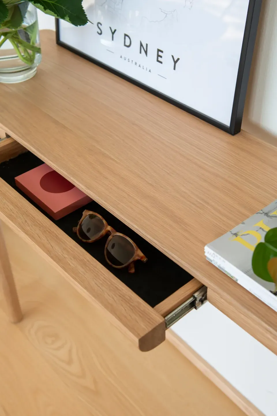 Mesa consola Heart'n'Soul 110 cm, Oak*Umage Hot