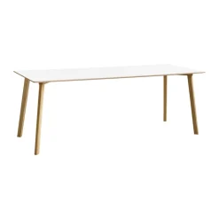 Mesa CPH210 Deux 2.0, 75x200 cm, Pearl white-roble lacado*HAY Best