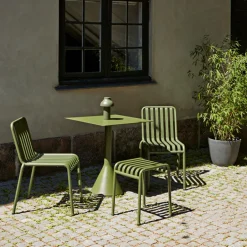 Mesa cuadrada de café 65x65 cm Palissade Cone, Olive*HAY Online