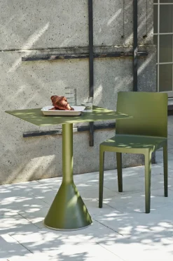 Mesa cuadrada de café 65x65 cm Palissade Cone, Olive*HAY Online