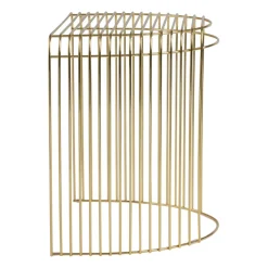 Mesa Curva 45 cm, Dorado*AYTM Discount