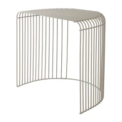 Mesa Curva 45 cm, Taupe*AYTM Outlet