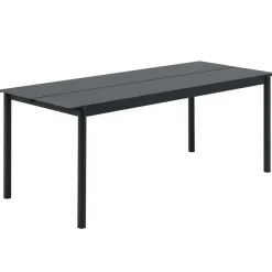 Mesa de acero Linear steel table 200 cm, Black*Muuto Hot
