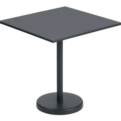 Mesa de acero Linear 70x70 cm, Black*Muuto Online