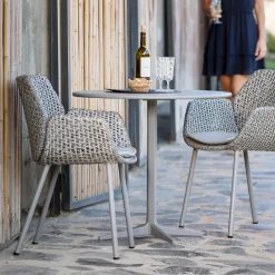 Mesa de café Drop Ø80 cm, Light grey-light grey*Cane-line Discount